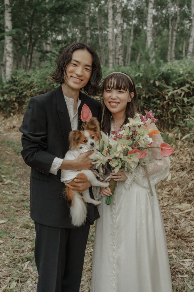 白樺群生地・八千穂レイクの前撮り事例