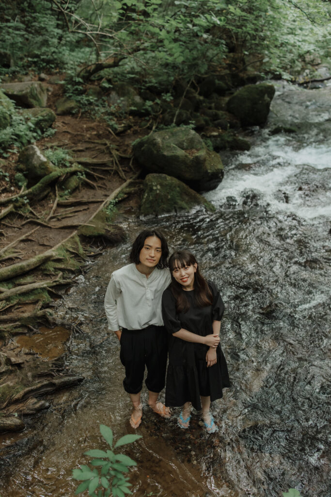 蓼科大滝の前撮り事例