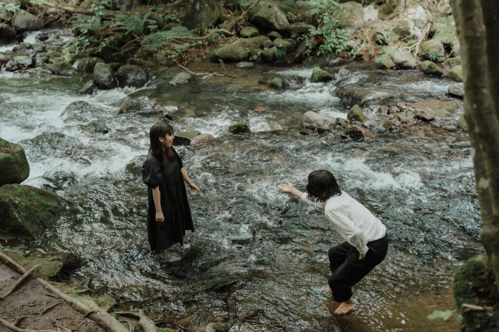 蓼科大滝の前撮り事例