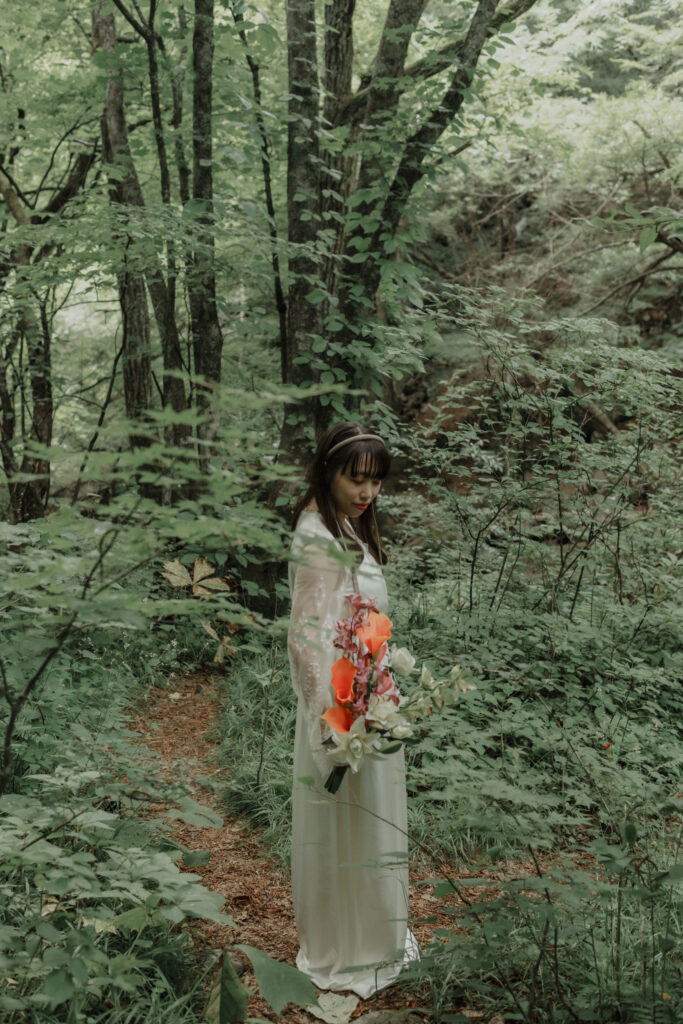 蓼科大滝の前撮り事例