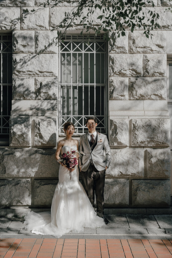 横浜（みなとみらい/山下公園/赤レンガ倉庫）の前撮り事例