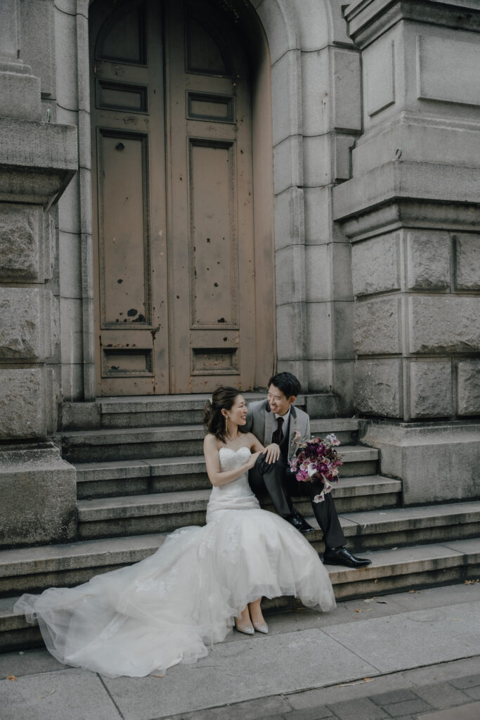 横浜（みなとみらい/山下公園/赤レンガ倉庫）の前撮り事例