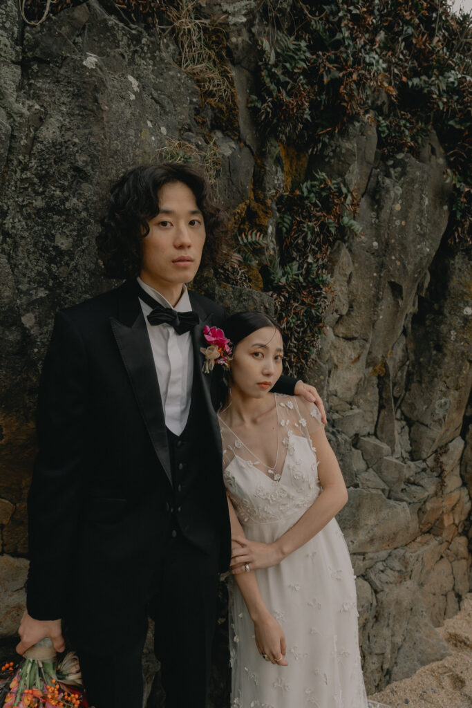 立岩の前撮り事例