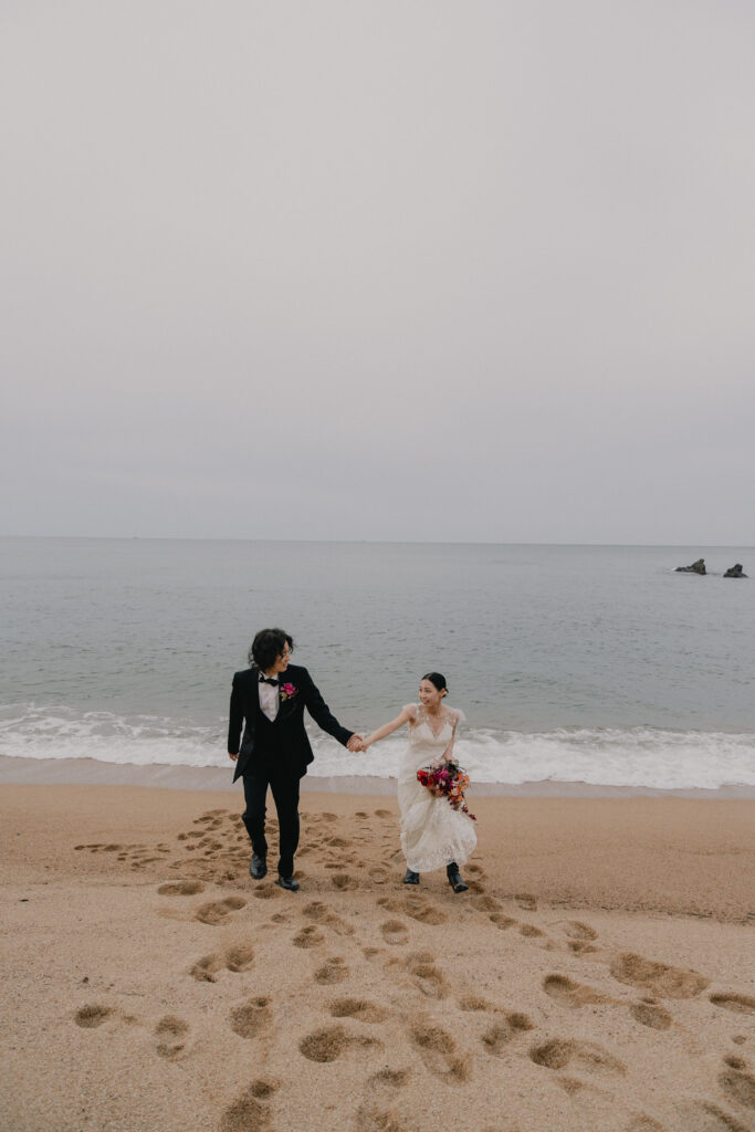 立岩の前撮り事例