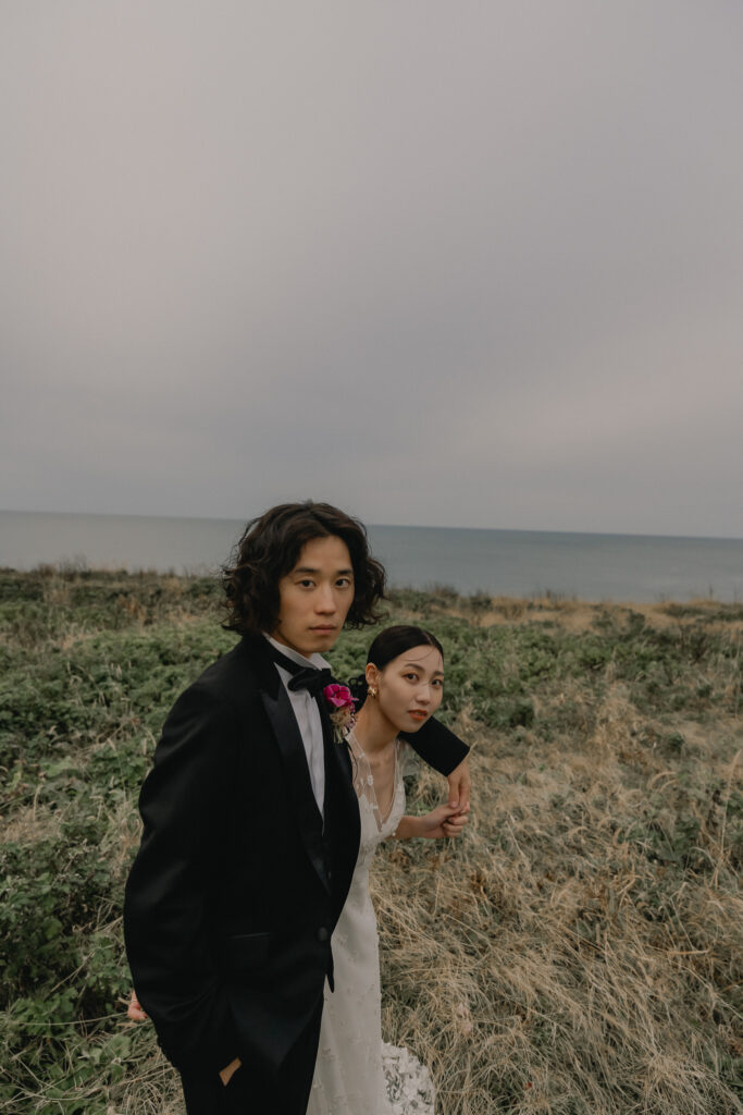 立岩の前撮り事例