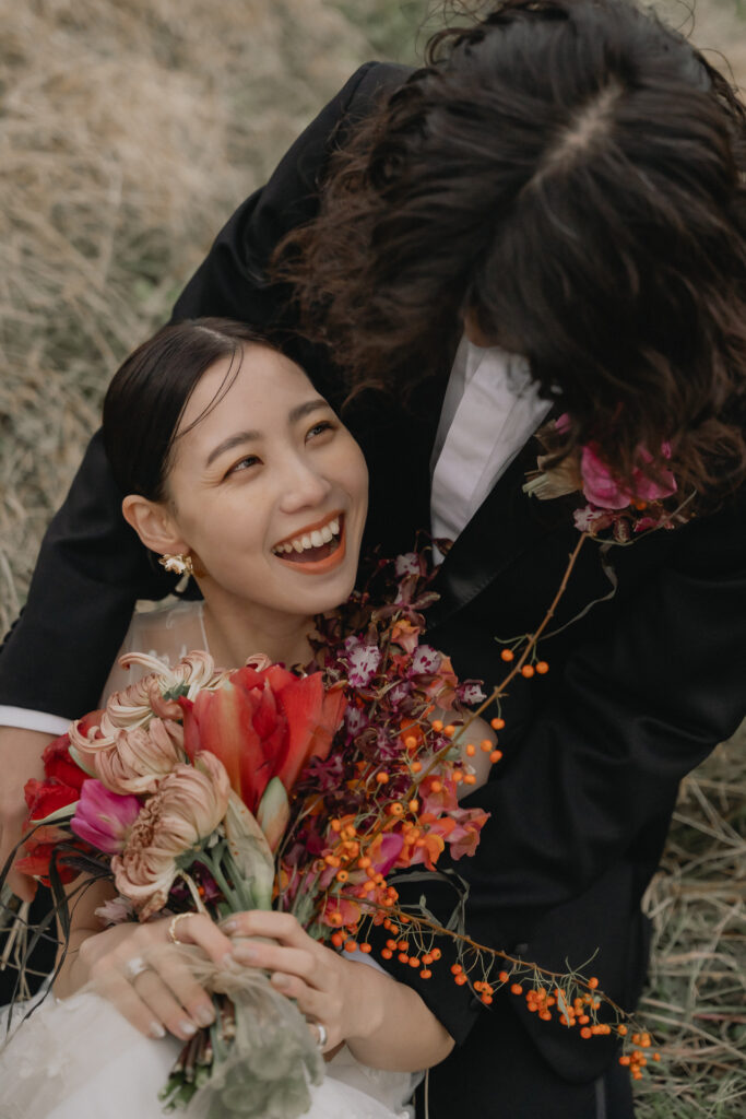 立岩の前撮り事例