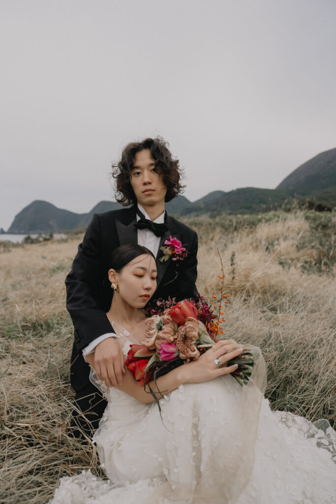 立岩の前撮り事例