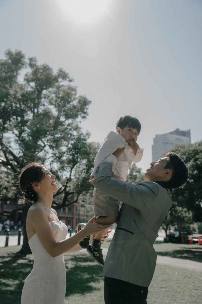 横浜（みなとみらい/山下公園/赤レンガ倉庫）の前撮り事例