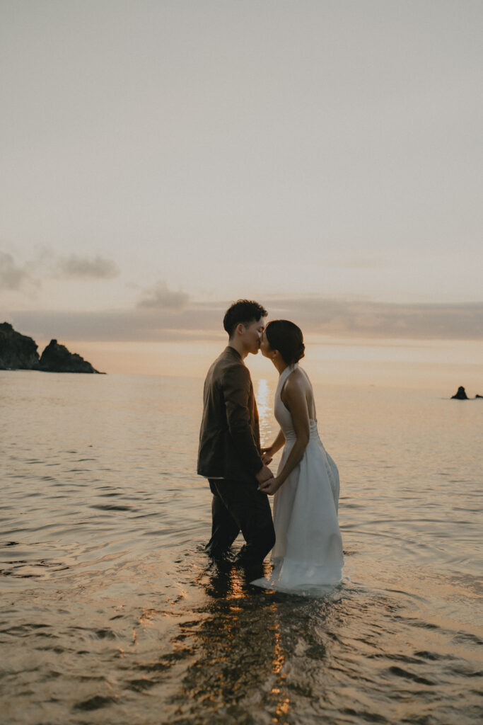 立岩の前撮り事例