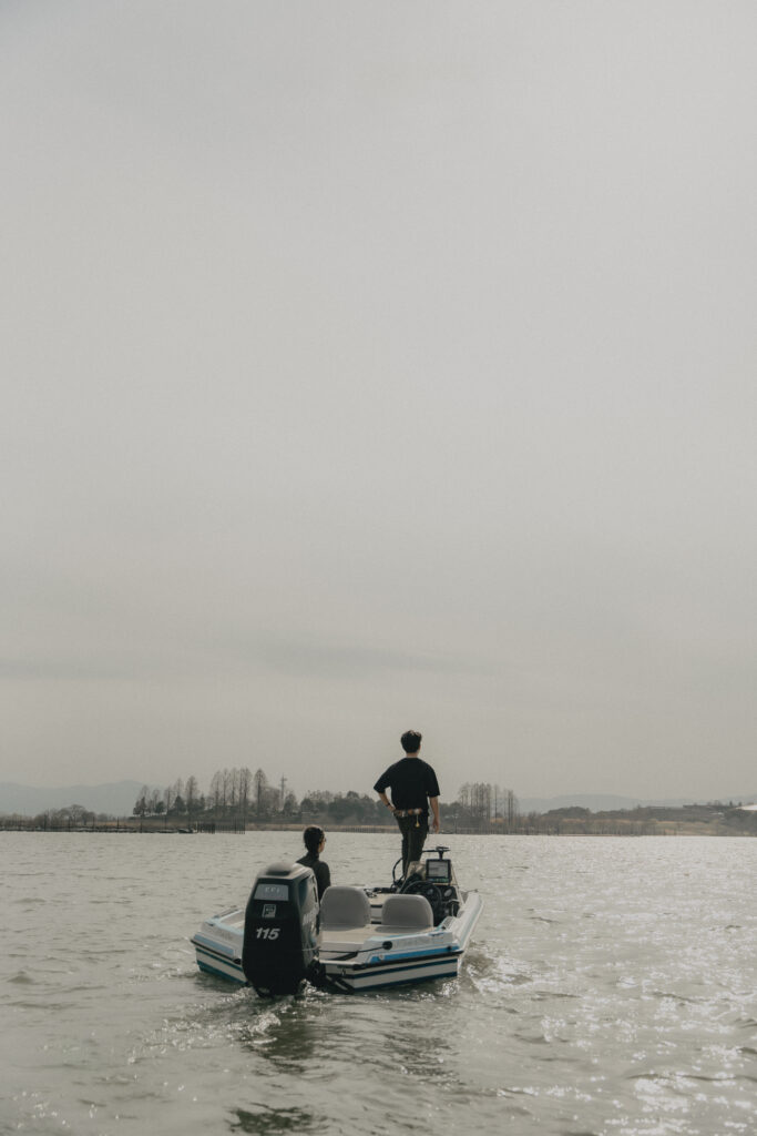 琵琶湖（湖岸緑地公園）の前撮り事例