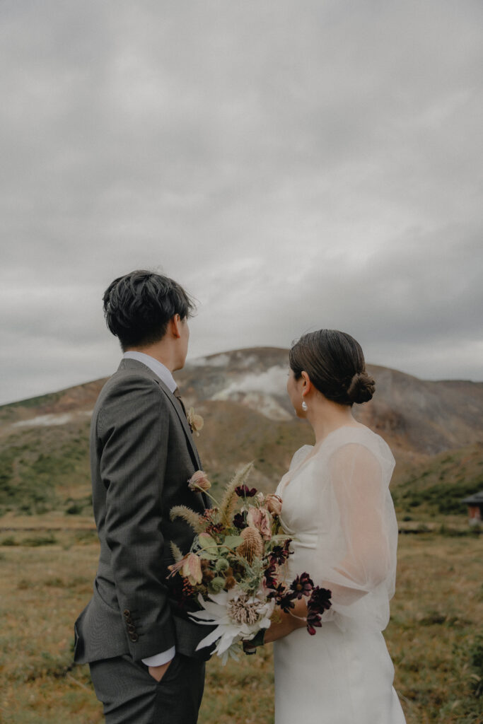 吾妻山の前撮り事例