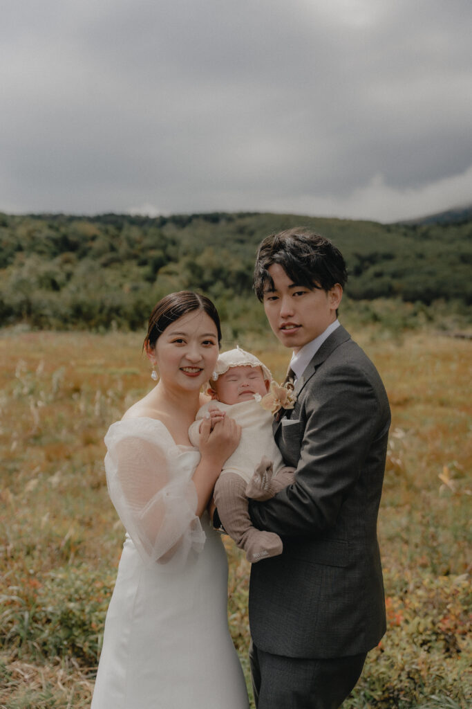 吾妻山の前撮り事例