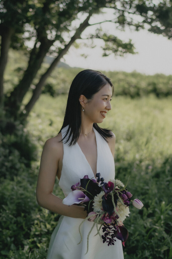 立岩の前撮り事例