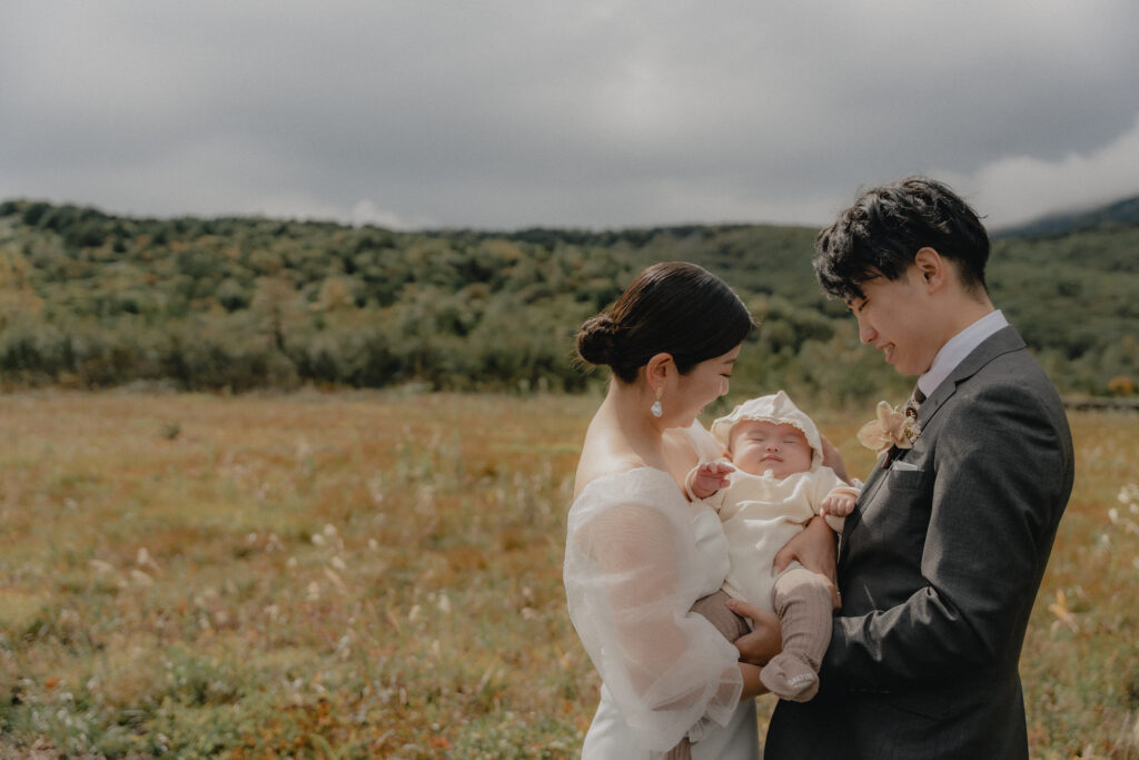 吾妻山の前撮り事例