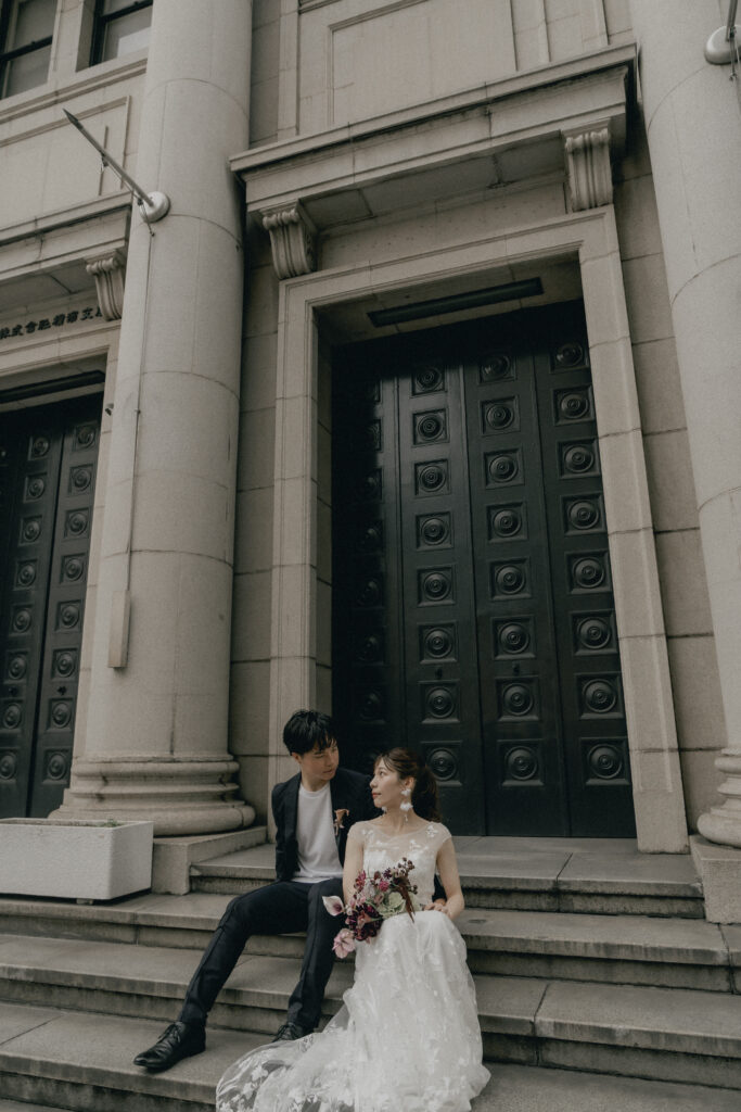 横浜（みなとみらい/山下公園/赤レンガ倉庫）の前撮り事例