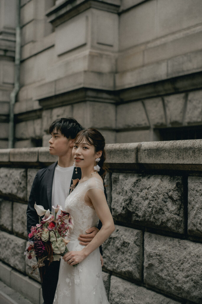 横浜（みなとみらい/山下公園/赤レンガ倉庫）の前撮り事例