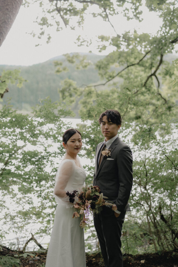 吾妻山の前撮り事例