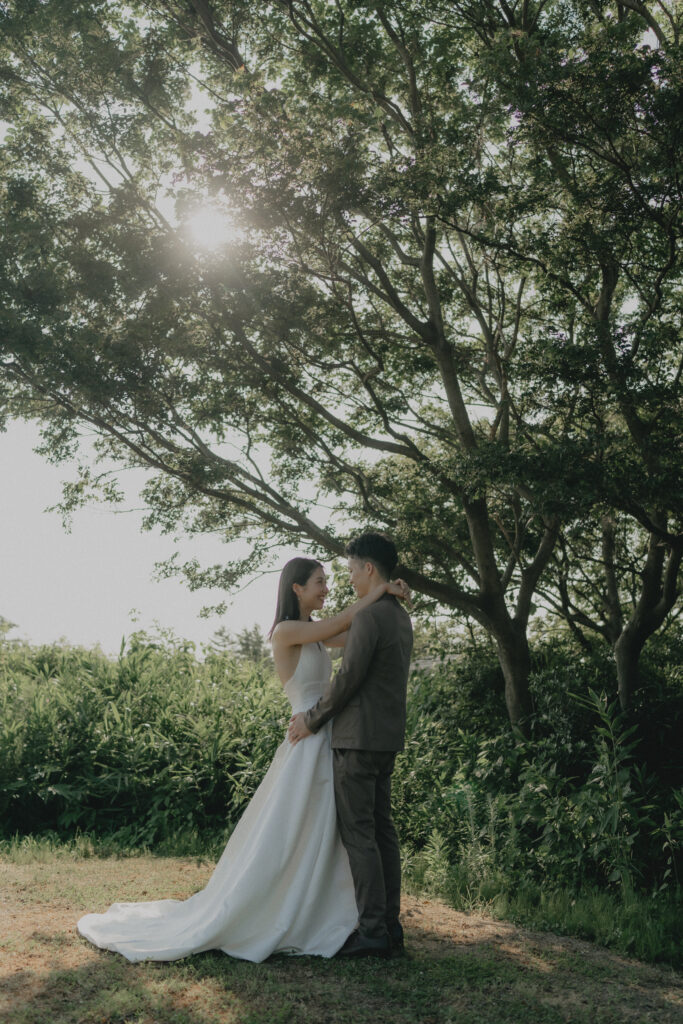 立岩の前撮り事例