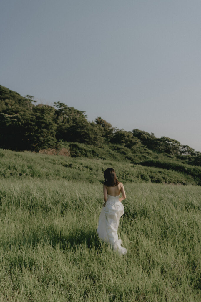 立岩の前撮り事例