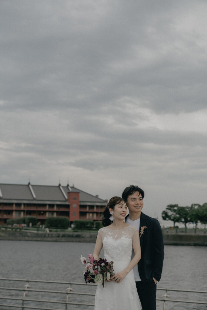 横浜（みなとみらい/山下公園/赤レンガ倉庫）の前撮り事例