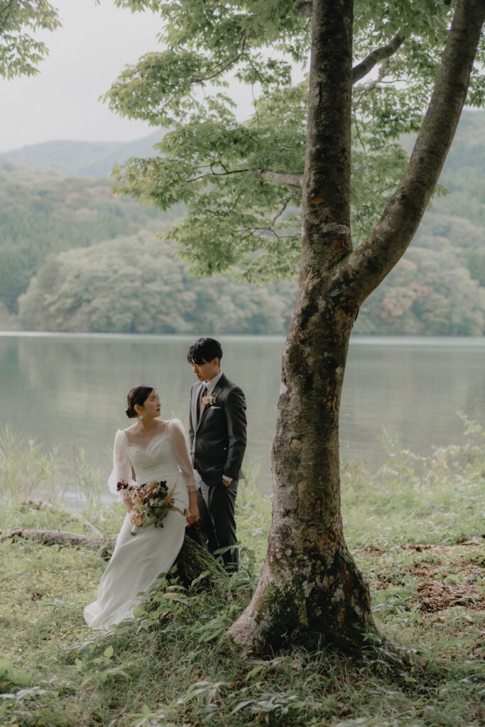 吾妻山の前撮り事例