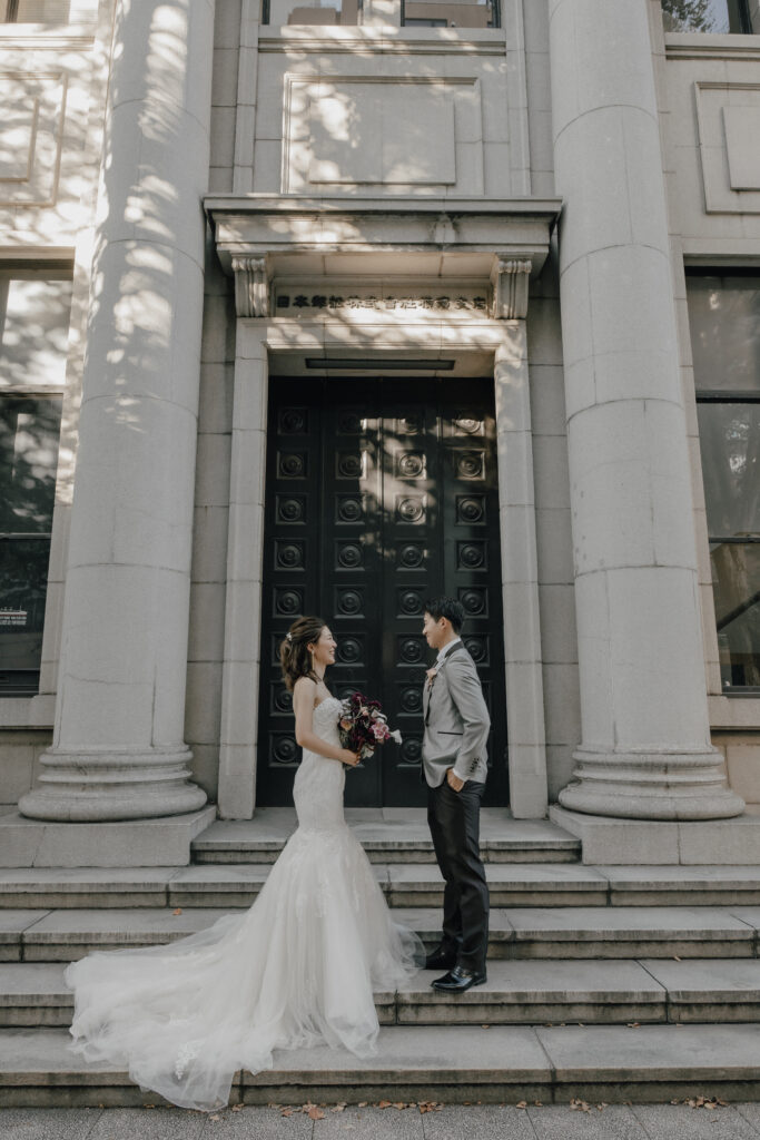 横浜（みなとみらい/山下公園/赤レンガ倉庫）の前撮り事例