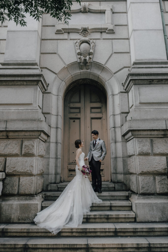 横浜（みなとみらい/山下公園/赤レンガ倉庫）の前撮り事例