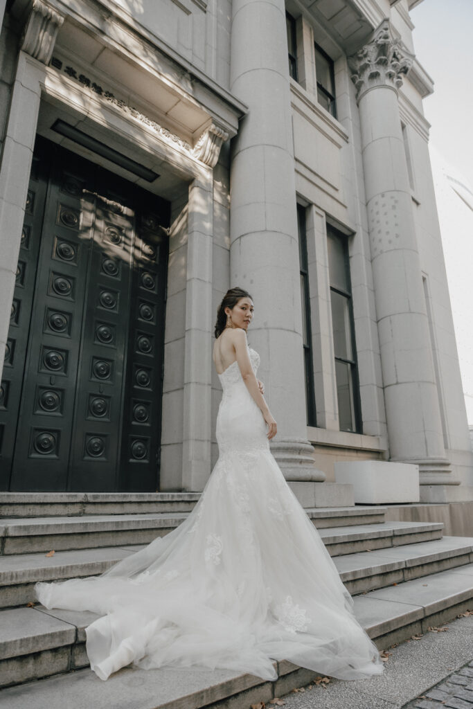 横浜（みなとみらい/山下公園/赤レンガ倉庫）の前撮り事例