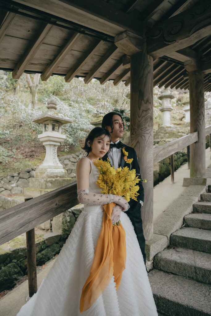 長谷寺の前撮り事例