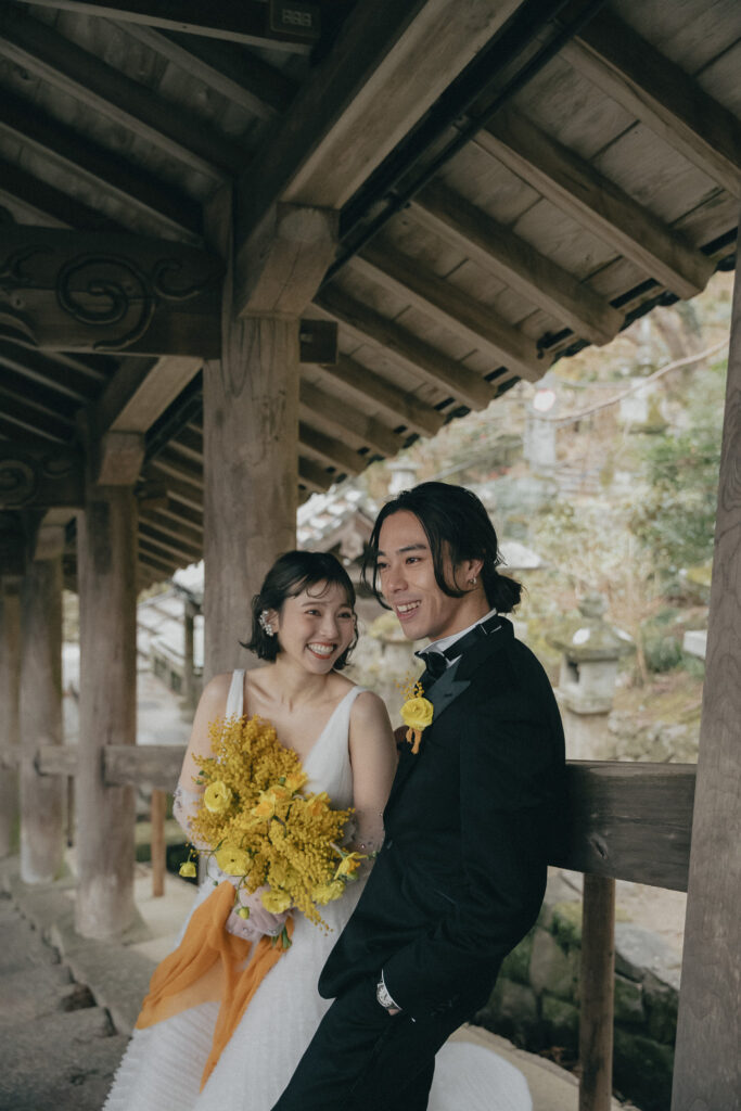 長谷寺の前撮り事例