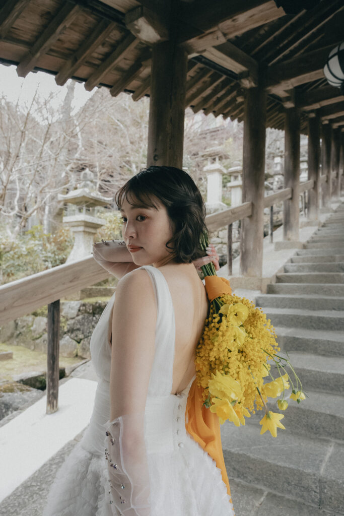 長谷寺の前撮り事例