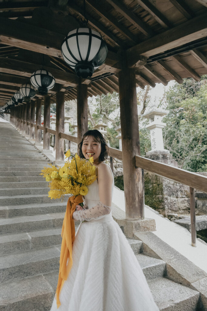 長谷寺の前撮り事例