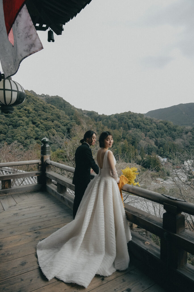 長谷寺の前撮り事例