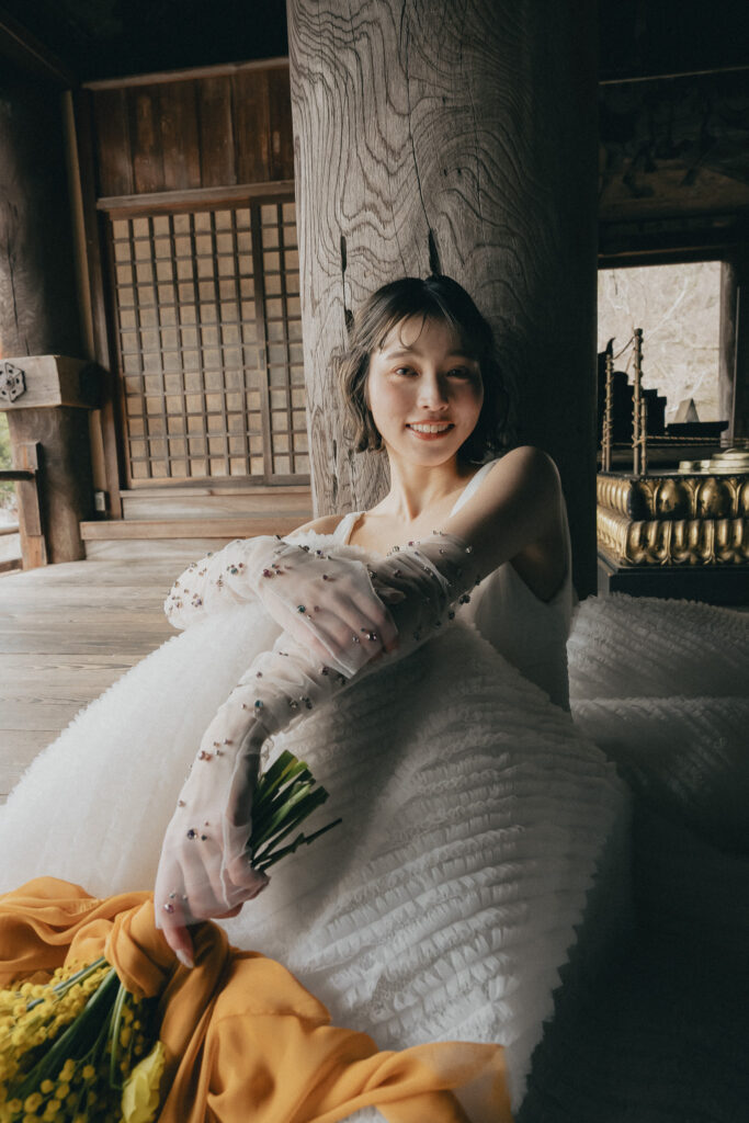 長谷寺の前撮り事例