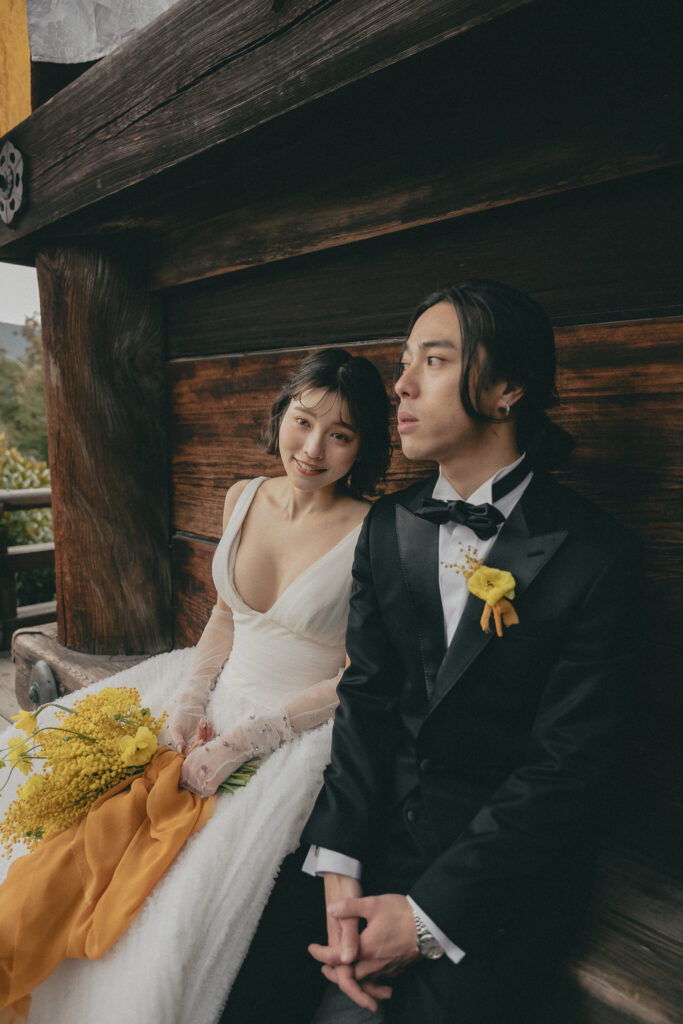 長谷寺の前撮り事例