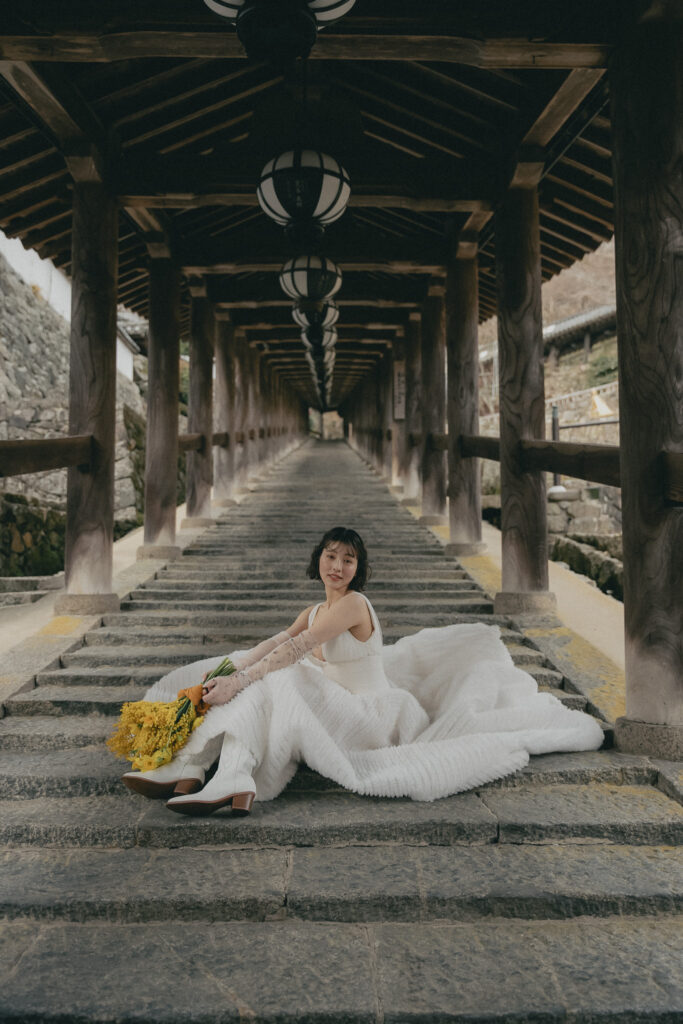 長谷寺の前撮り事例