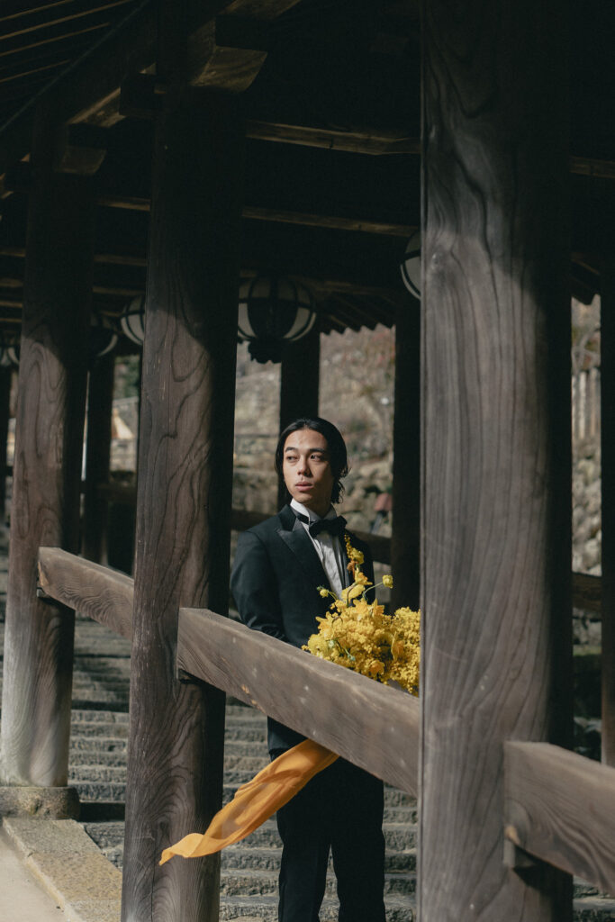 長谷寺の前撮り事例