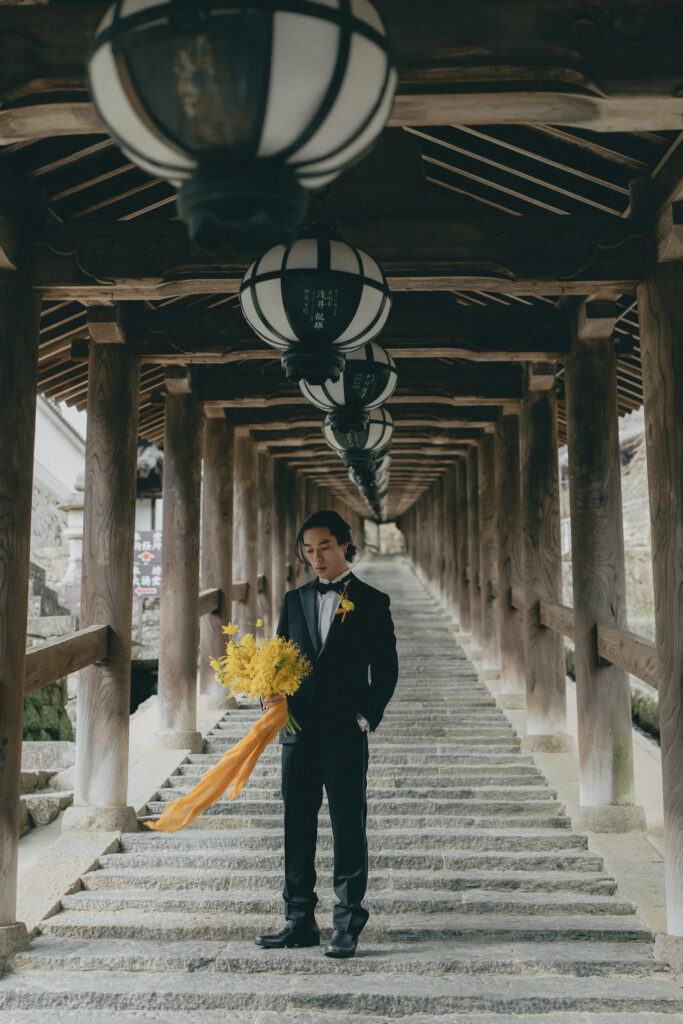 長谷寺の前撮り事例