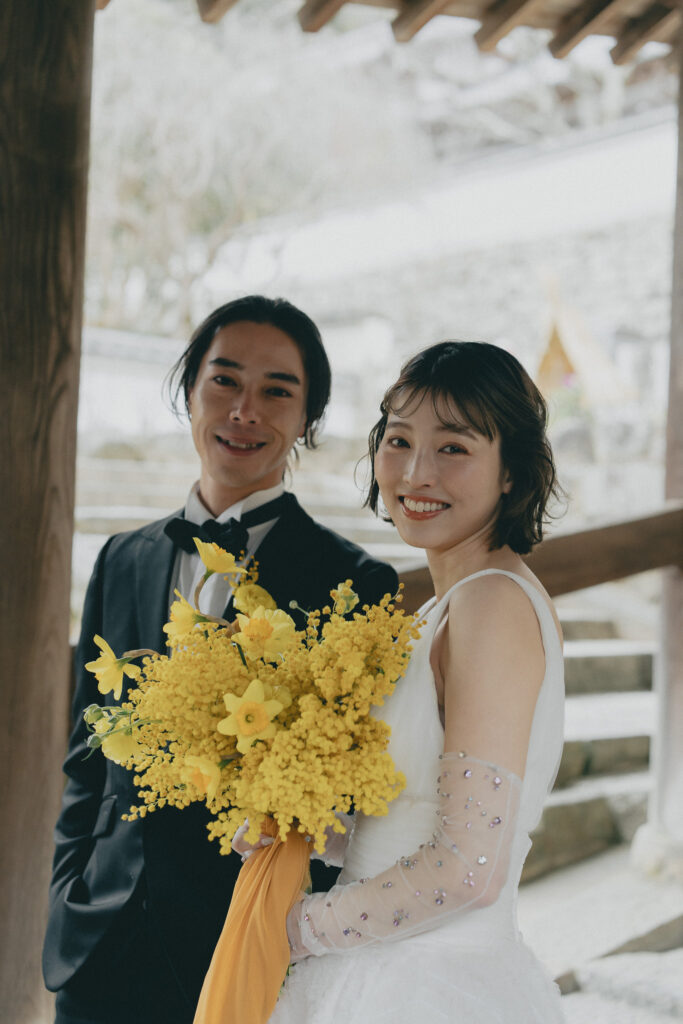 長谷寺の前撮り事例