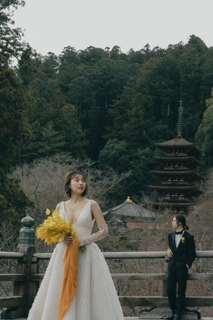 長谷寺の前撮り事例