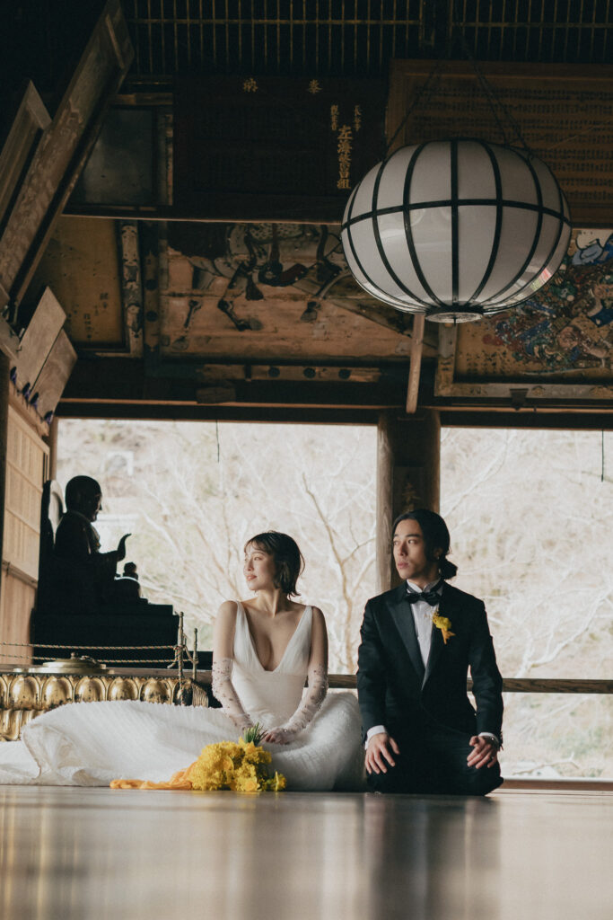 長谷寺の前撮り事例