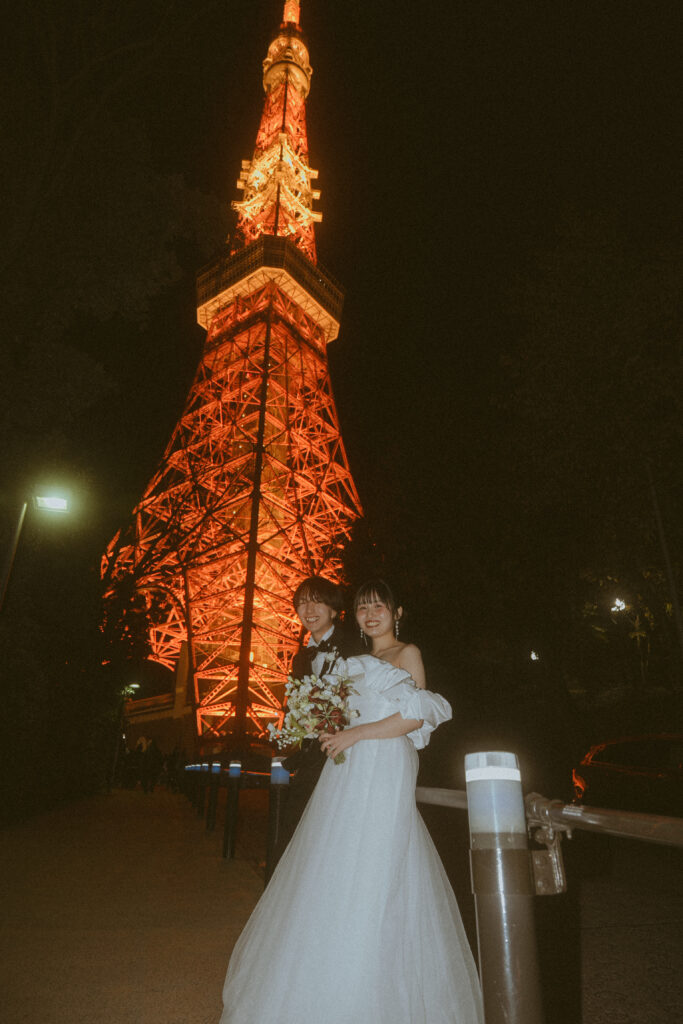 東京タワー（BAOI / ナイト)の前撮り事例
