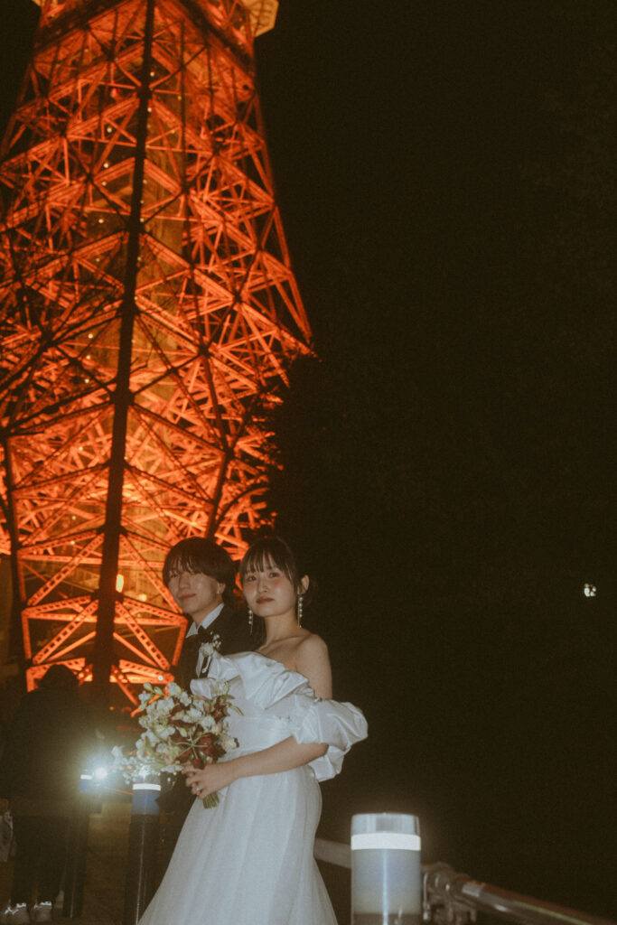 東京タワー（BAOI / ナイト)の前撮り事例