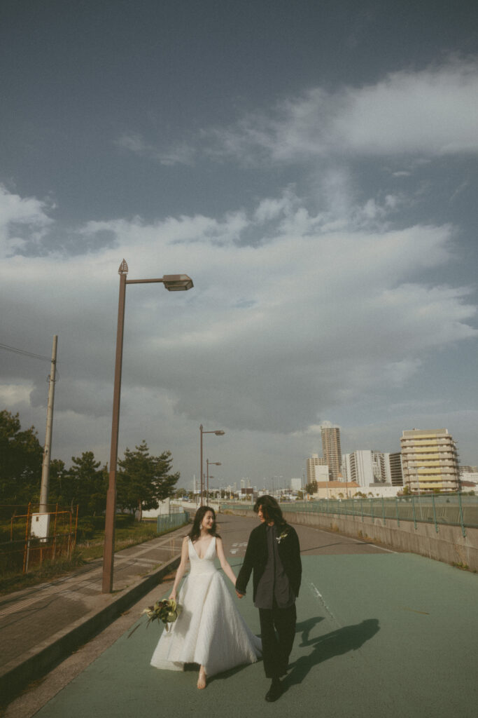 シーサイドプロムナード（BAOI）の前撮り事例