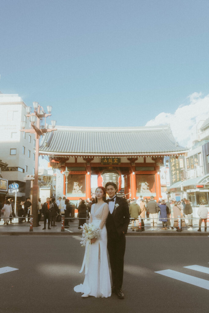 浅草（BAOI）の前撮り事例