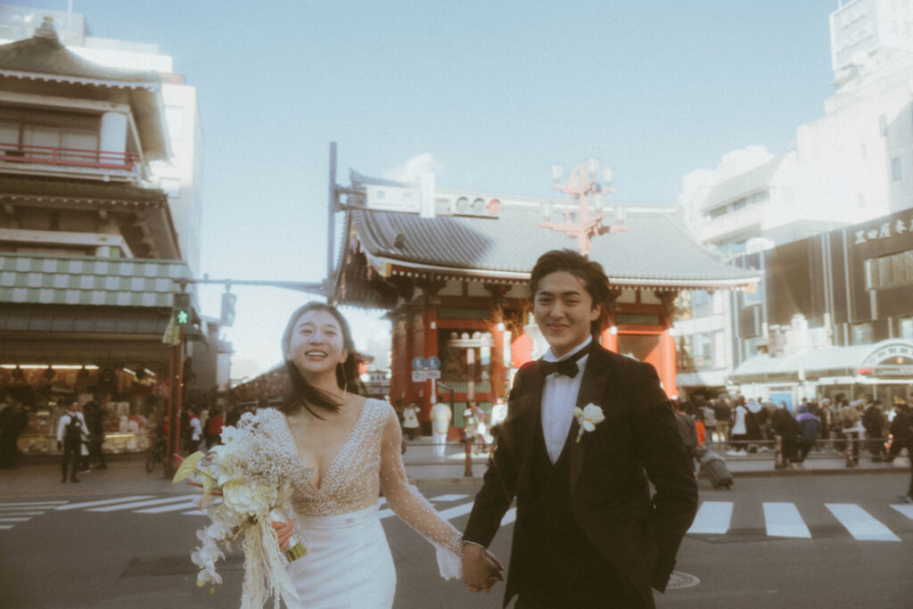 浅草（BAOI）の前撮り事例