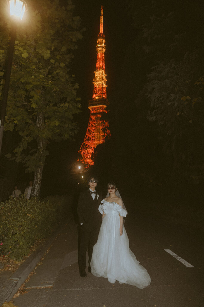 東京タワー（BAOI / ナイト)の前撮り事例