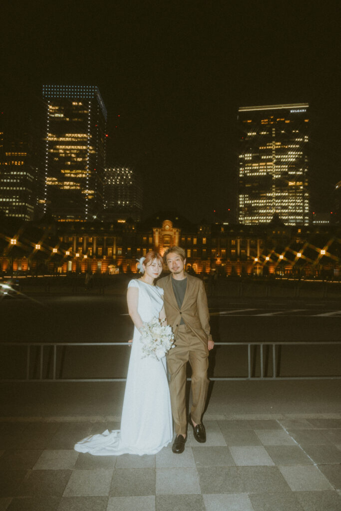 丸の内・東京駅（BAOI /ナイト）の前撮り事例