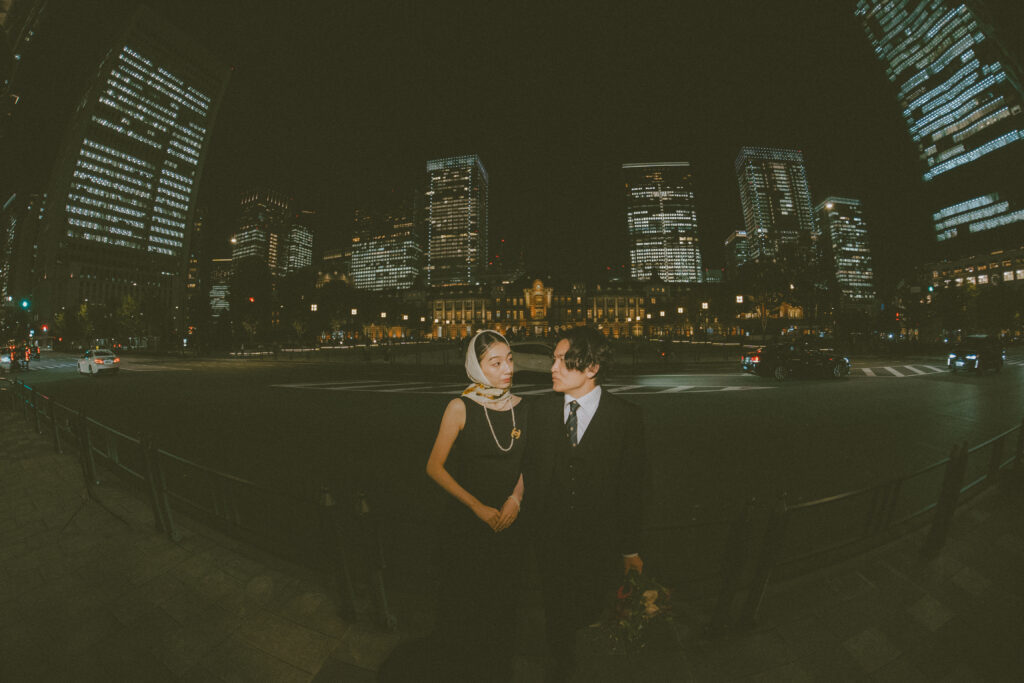 丸の内・東京駅（BAOI /ナイト）の前撮り事例