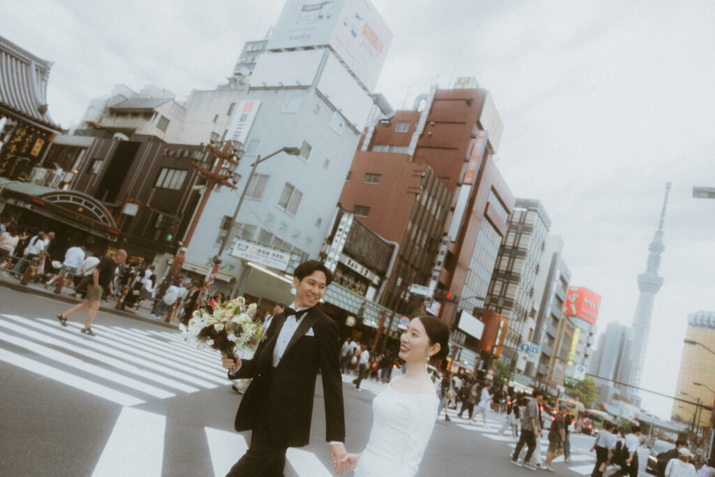 浅草（BAOI）の前撮り事例